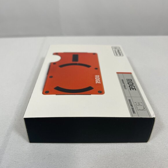 Ridge Wallet RFID Blocking for MagSafe Basecamp Orange - Picture 3 of 5